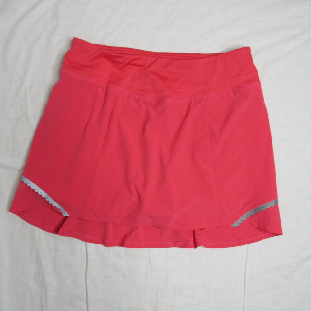 Title Nine Pink Reflective FLOUNCE Athletic Sport Skort Women's M Medium - Picture 8 of 10